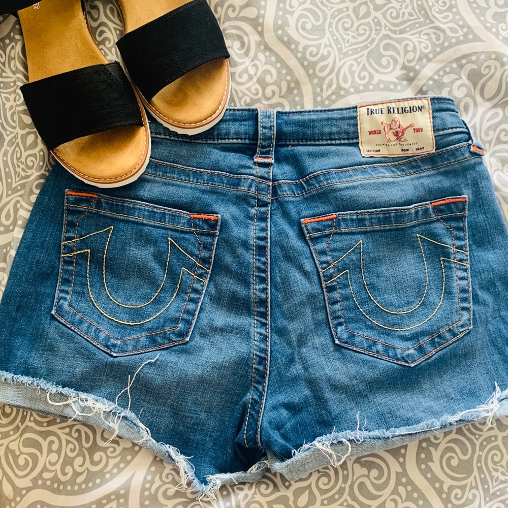 True Religion Jean Shorts